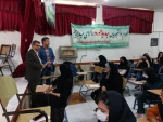 بازدید ناظران از روند برگزاری امتحانات پایان نیمسال دوم سال تحصیلی 1401-1400  6
