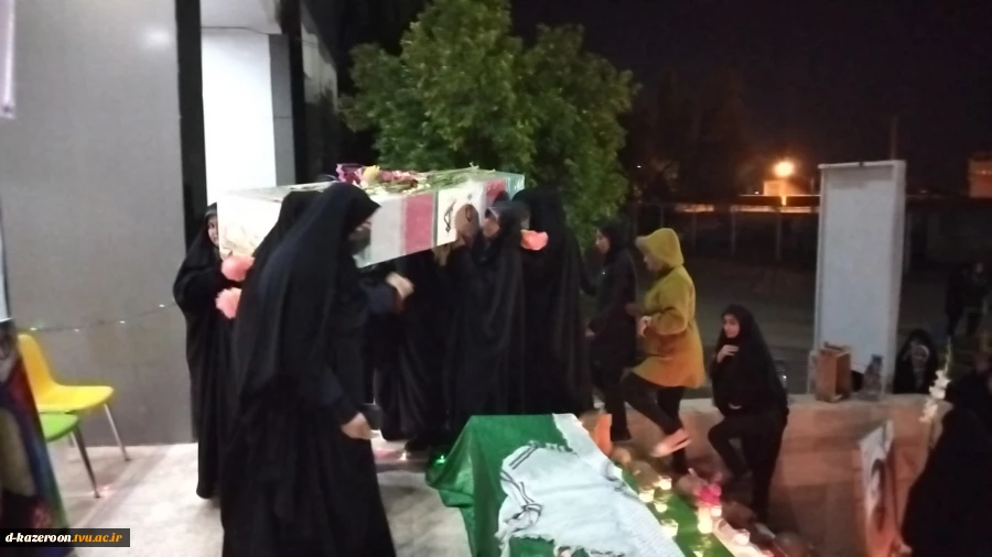 محفل زیارتی و معنوی با حضور پیکر مطهر شهید گمنام 4