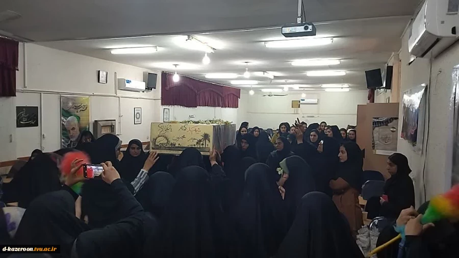 محفل زیارتی و معنوی با حضور پیکر مطهر شهید گمنام 4