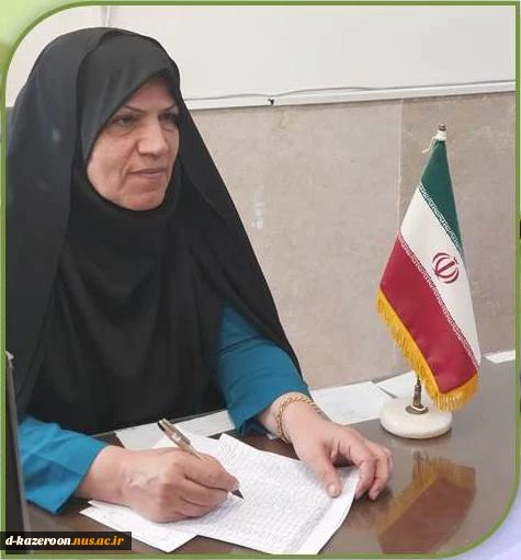 پیام تبریک رئیس آموزشکده فنی و حرفه‌ای دختران کازرون به مناسبت آغاز سال تحصیلی جدید و هفته دفاع مقدس 2