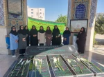 آیین تجدید میثاق و غبار روبی مزار مطهر شهدای گمنام  به مناسبت هفته دفاع مقدس 3