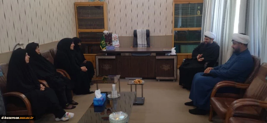 دیدار با امام جمعه جدید محترم شهرستان کازرون حجت الاسلام والمسلمین حاج آقا مهبودی 3