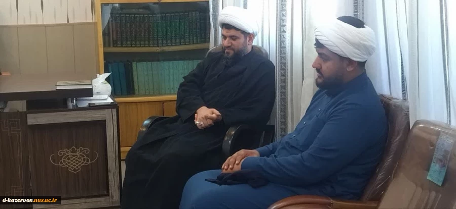 دیدار با امام جمعه جدید محترم شهرستان کازرون حجت الاسلام والمسلمین حاج آقا مهبودی 4