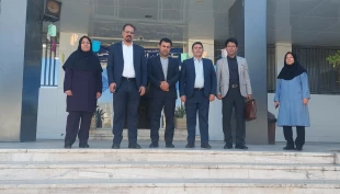 بازدید ریاست محترم  دانشگاه ملی مهارت استان فارس و هیأت همراه از آموزشکده دختران کازرون  3