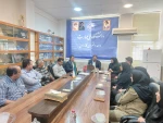بازدید ریاست محترم  دانشگاه ملی مهارت استان فارس و هیأت همراه از آموزشکده دختران کازرون  4
