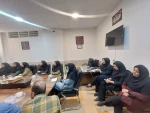 بازدید ریاست محترم  دانشگاه ملی مهارت استان فارس و هیأت همراه از آموزشکده دختران کازرون  5