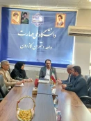 بازدید ریاست محترم  دانشگاه ملی مهارت استان فارس و هیأت همراه از آموزشکده دختران کازرون  9